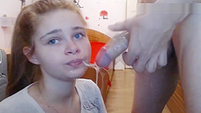 Friends Step sisters little virgin ass filled with my cum on snap